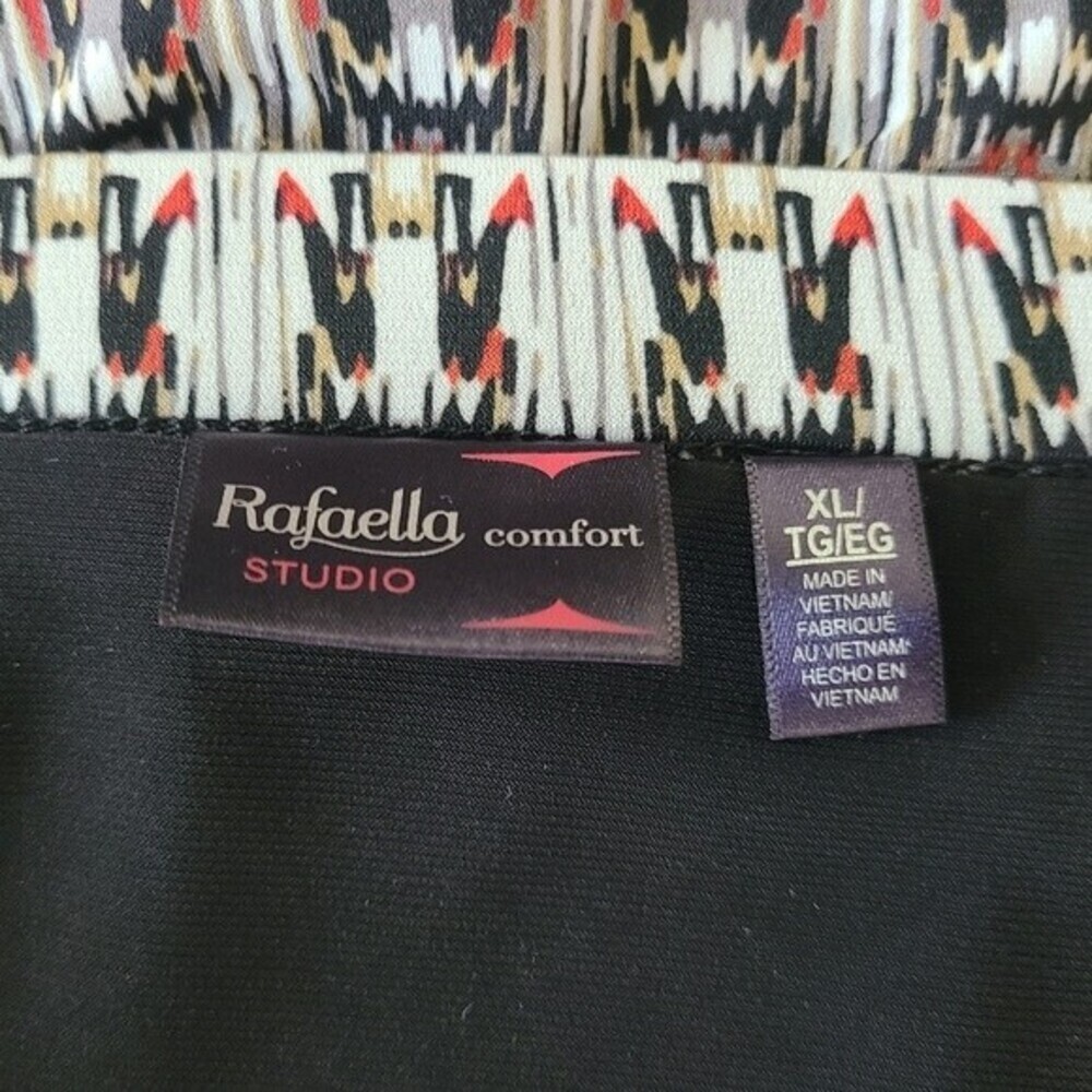 Rafaella Womens NWT Tribal Gradient Texture Printed Skirt Size XL - Picture 6 of 10